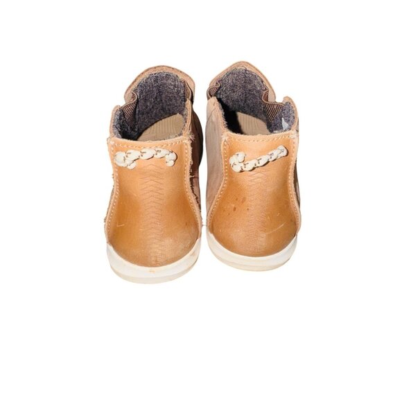 Olukai Hawai'iloa Manu Hope Womens Leather Slip-On Booties 6.5 Tan Cushioned - Picture 11 of 12